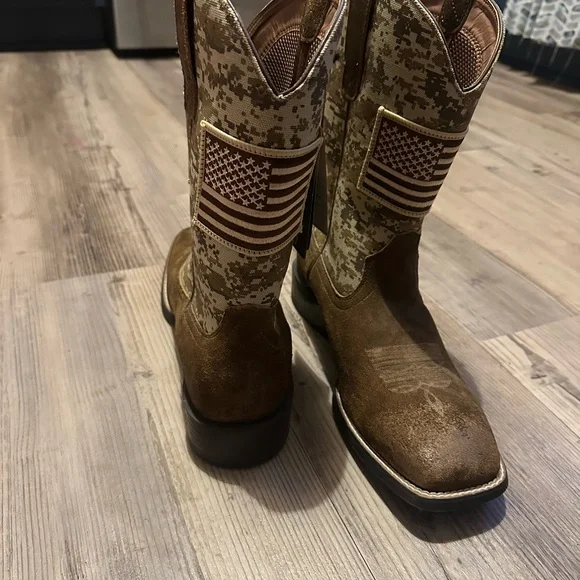 Camo Western Ariat Boot - Picture 6 of 7